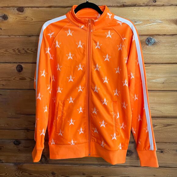 Jeffree Star Orange Track Jacket Size Small - Picture 1 of 5